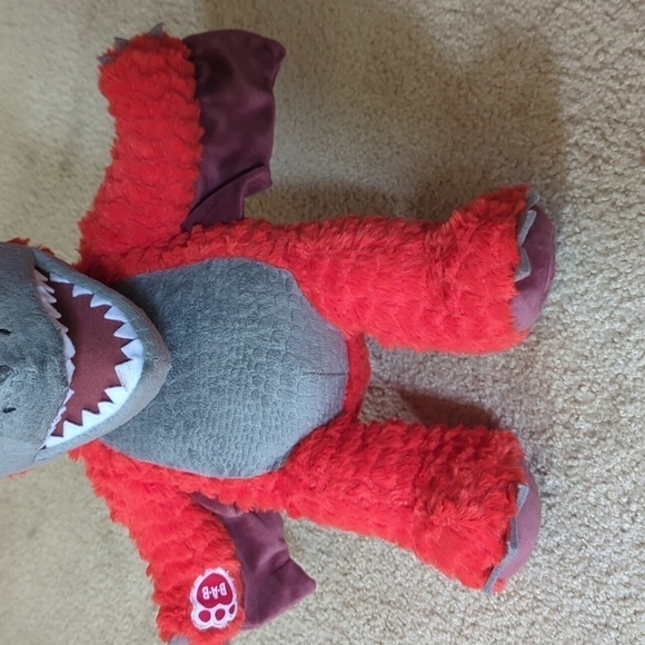 Build A Bear Great Wolf Lodge MagiQuest Charlock MagicQuest Red Dragon Plush. - Picture 4 of 9